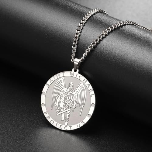 Zilveren Aartsengel Uriël ketting hanger | bol
