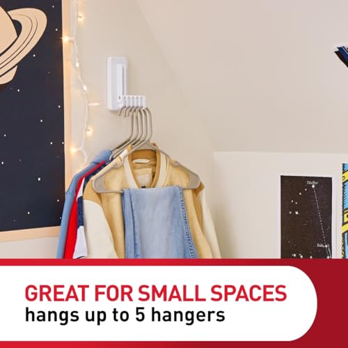 Command Folding Clothes Hanger, 1 Hook, 3 Strips - image 4