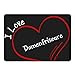 Produktbild Multifanshop Mousepad Modern I Love Damenfriseure schwarz