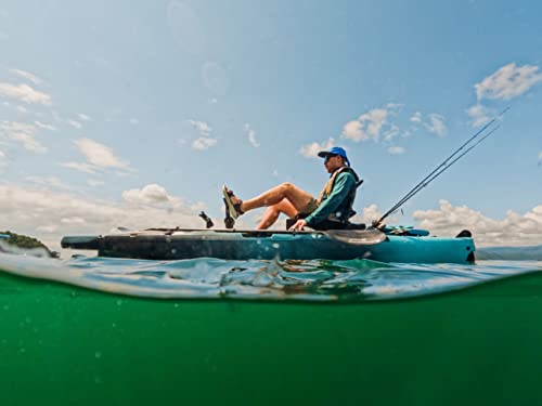 Image of Perception Showdown Sit on Top Pedal Drive Fishing Kayak - Fold Away Lawn Chair Seat