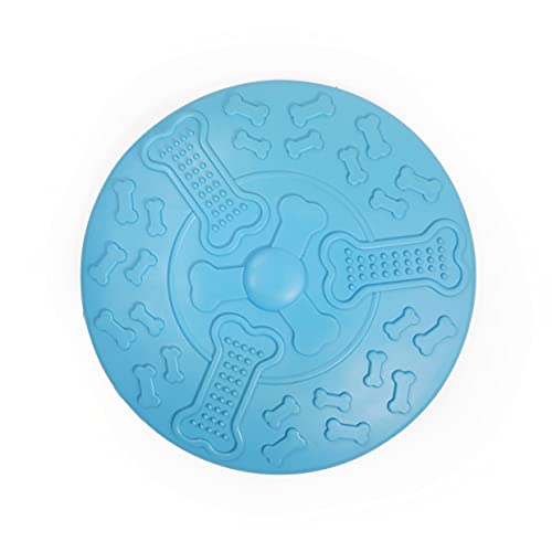 Rosewood Cyber Rubber Flying Saucer Frisbee for Dogs - Tough, Lightweight, Interactive Dog Toy for Active Play and Fetch - Non-Toxic Rubber - Floats on Water - Assorted Colours (1pc, Large) - Image 5