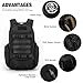 Imagen de Mardingtop Mochila 28L Mochila Táctica Militar de Trekking Mochilas con Sistema MOLLE Mochilas de Senderismo al Aire Libre para Camping