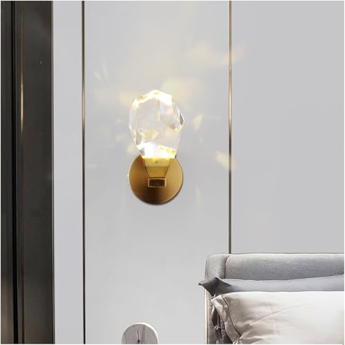 Aplique de Pared LED-G9 Lámpara de Noche Lámpara de Sala de Estar Dormitorio Accesorios de lámpara Lámpara Decorativa de Cristal para Interiores