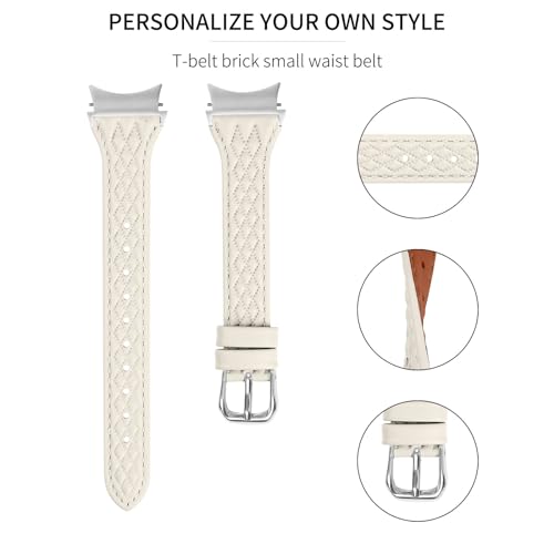 Compatible With Galaxy watch 6 40 mm 44mm Band Replacement, Watch Strap Adjustable Business Watch Replacement Band for Galaxy Watch 6 Classic Band 43mm 47mm3