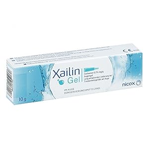 Xailin Gel para ojos secos, 10 g de gel