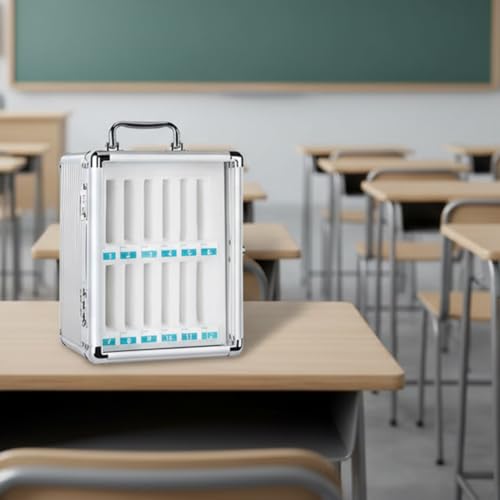 Cajas de seguridad para teléfonos móviles para evitar distracciones en exámenes 6