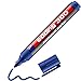 Produktbild edding 300 Permanentmarker - blau - 1 Stift - Rundspitze 1,5-3 mm - wasserfest, schnell-trocknend - wischfest - für Karton, Kunststoff, Glas, Holz, Metall, Glas
