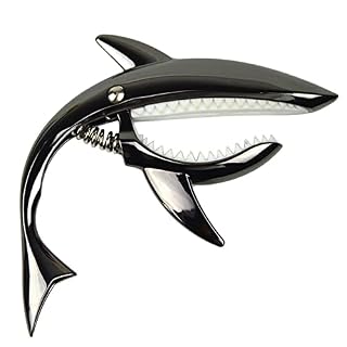 Hm Vicyy Capodastre Requin Capo de Guitare en Alliage de Zinc Capodastre pour Guitare Acoustique et électrique… - Les Beatles, Paul McCartney, John Lennon, RIngo Starr, George Harrison