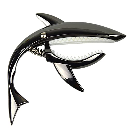 Hm Vicyy Capodastre Requin Capo de Guitare en Alliage de Zinc Capodastre pour Guitare Acoustique et électrique… - Les Beatles, Paul McCartney, John Lennon, RIngo Starr, George Harrison Hm Vicyy Capodastre Requin Capo de Guitare en Alliage de Zinc Capodastre pour Guitare Acoustique et électrique…