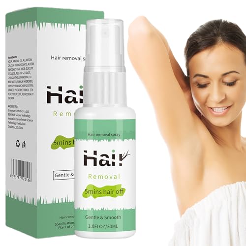 Hair Off spray do depilacji, spray do depilacji, hormonalny krem do depilacji twarzy, dla kobiet, nadaje się do skóry wrażliwej