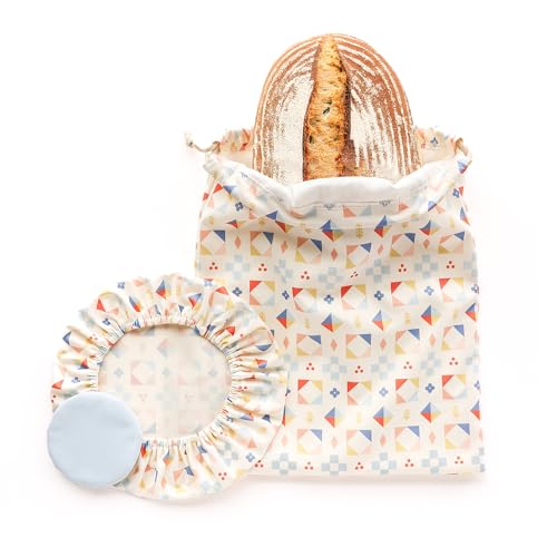 Esembly Sourdough Proofing Kit, Quilted, 3-Piece Set
