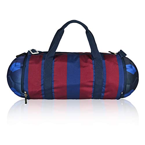 Official FC Barcelona Soccer Ball Duffle Bag