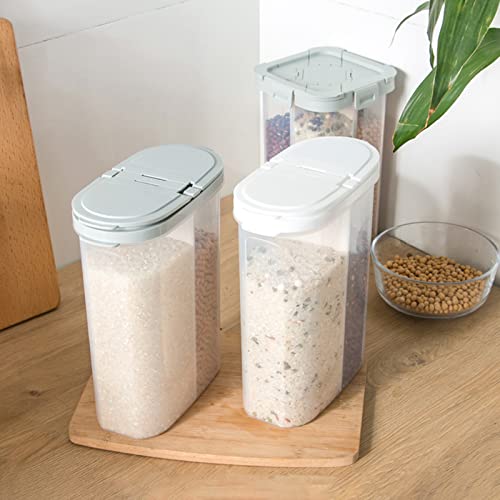 Fanoya Food Dispenser, Cereal Containers With Lids Airtigh, Lentils Dispenser, Container With Lids And Compartments, Perfect For Kitchen Pantry #TOP7
