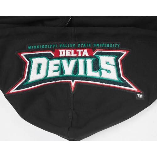 Image of Pro Standard Mens College Classic Chenille Cotton Double Knit Full Zip Hoodie