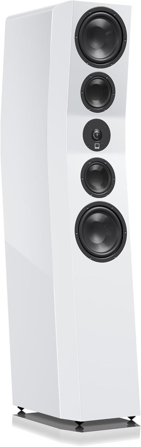 SVS Ultra Evolution Titan 3-Way Tower Speaker with Quad 6.5" Woofers - Each (Piano Gloss White)