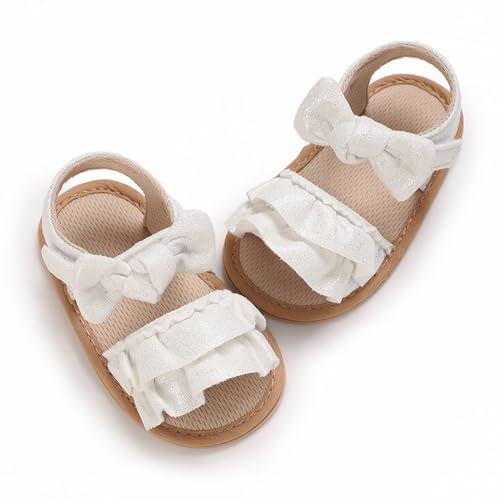 girls gold sandal Girls PU Leather Soft Open Toe Summer Sandals Flower Flat Shoes For Summer4