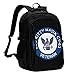 Produktbild XCNGG US Navy USS Kitty Hawk Cv-63 Schiff Veteran Reise Laptop Rucksack College School Tasche Lässiger Tagesrucksack mit USB-Ladeanschluss