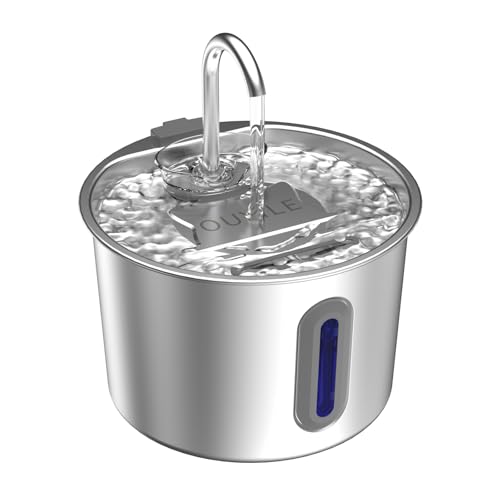 OUYILE Stainless Steel Cat Fountain