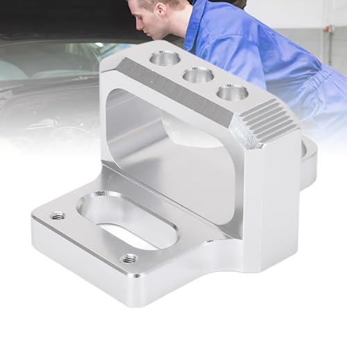 Soporte de aleación de aluminio para válvula de 3 puertos de control de turbo de motor MAC AEM 4