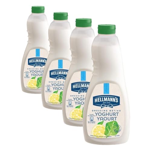 Hellmann's Salsa Yogurt - 1Lt (Confezione da 4)