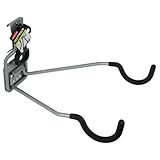Rubbermaid FastTrack Horizontal Bike Rack, Garage Organization Wall Hanger, Bike Hanger, Wall Mount and Heavy Duty Bike Rack