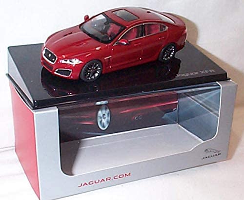 ixo jaguar XFR italian racing red car 1:43 scale diecast model