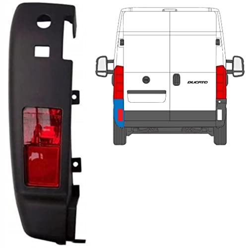Coin du pare-chocs arrière gauche Opel Movano 2021- avec feu intégré