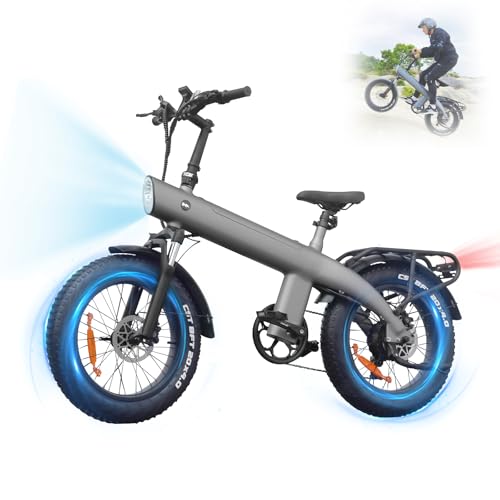 HX Q3 Bicicleta eléctrica for Adultos,Dos batería extraíble de 48 V/20 Ah Bicicleta electrica,Velocidad máxima de 58 km/h autonomía de 30-62 Millas Sistema de Cambio de 7 velocidades e Bike