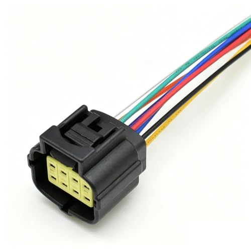 Conector coche eléctrico soluciona cortes en haz de cables 8P 174982-2