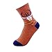 JOYCA & CO. 3-5 Pairs Womens Multicolor Fashion Warm Wool Cotton Thick Winter Crew Socks (Elk Lover)