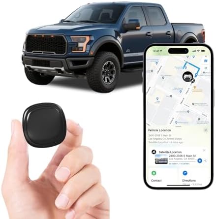 Mini GPS Tracker for Cars – Hidden Magnetic Vehicle Tracking Devi...