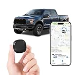 Mini GPS Tracker for Cars – Hidden Magnetic Vehicle Tracking Device, Real-Time Location Finder Compatible with iOS & Android, No Monthly Fee, No SIM Card, Anti-Lost Tracker for Car, Keys, Pets & Bags