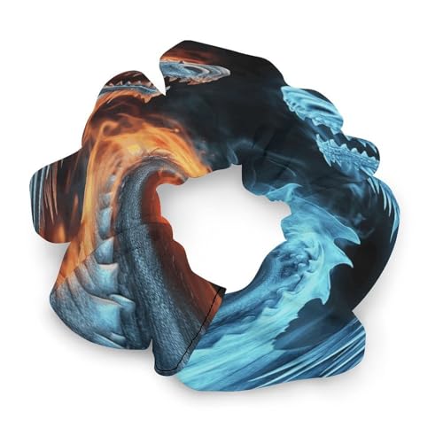 Ice And Fire Dragons �T�e�� �V���V�� �L�k�w�A�o���h �▭�ȃ\�t�g �W�����{ �V���V�� ���� �t�@�b�V���� �w�A�^�C �L���[�g �T�e�� �w�A�V�� �����p �w�A�A�N�Z�T���[ �M�t�g