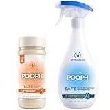 POOPH® Pet Odor Eliminator Spray + LITTERIZER™ Bundle – No Fragrance, No Harsh Chemicals, Eliminates Odors On-Contact, Safe for Pets & People, Helps Cut Litter Costs & Keeps Litter Dry