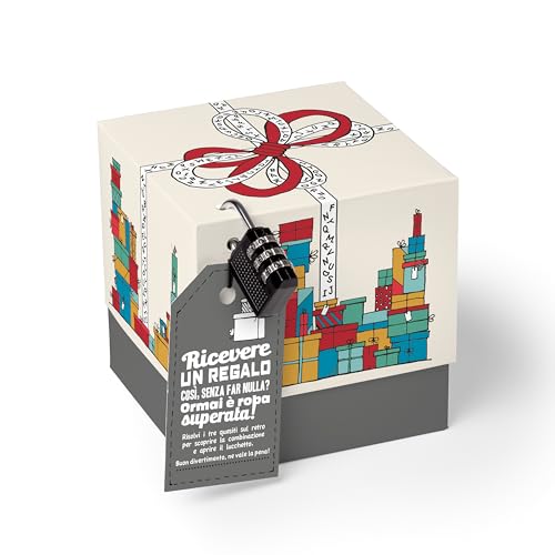 SURPRISA Scatola Regalo, Scatola Enigma per Regali in Denaro, Confezione Regalo di Compleanno per Donne, Rompicapo Regalo