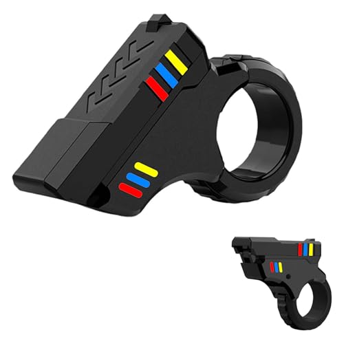 3D Printed Fidget Slider Toy Gun - Fidgets Finger Toys for Adults Kids, Portable Funny Stress Anxiety Pressure Relief Toy Product Gift for Christmas Thanksgiving Men Women Children Teen Autism ADHD