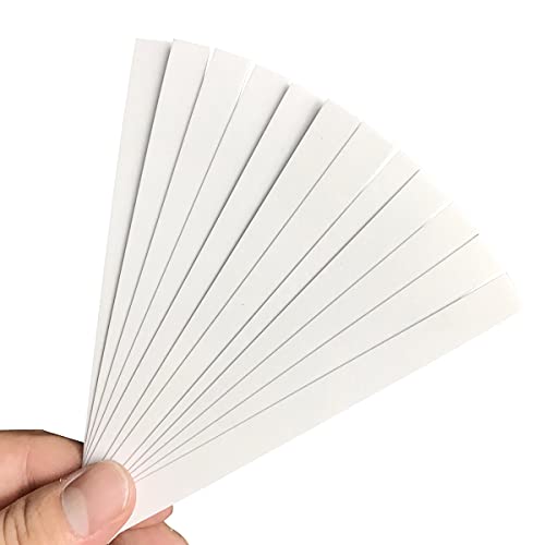 NA Rectangular Paper Strips for Perfume Testing 400g Strips bperfume Test Strip(100pack,5.04''X0.394'')