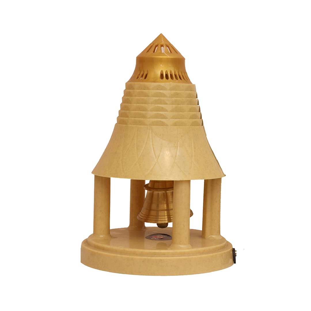 Brass Automatic Pooja Bell - Serene Home Decor -1