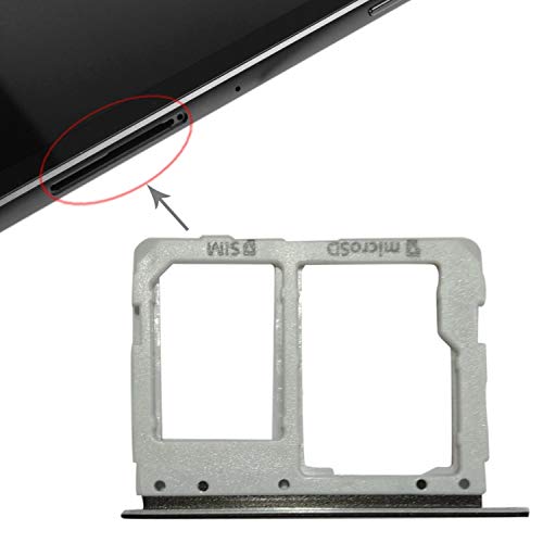 Cellphone Card Socket for Galaxy Tab S3 9.7 / T825 SIM Card Tray + Micro SD Card Tray