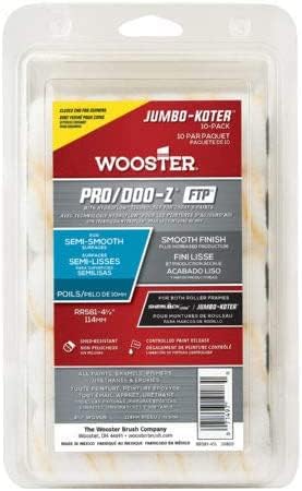 Wooster Brush Jumbo-Koter Pro/Doo-Z FTP 1/2" 10-Pack Closed-End