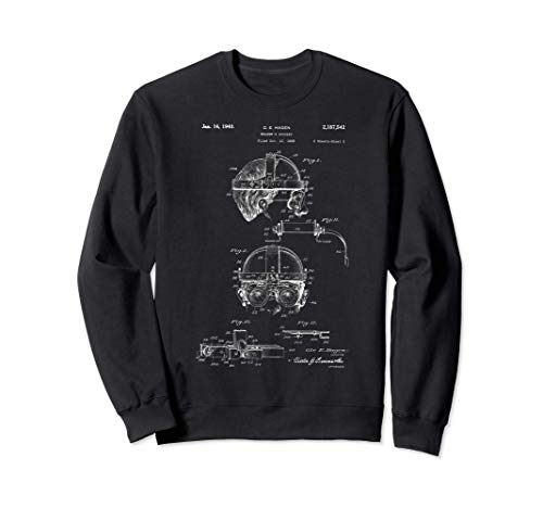 Brevet de lunettes de soudeur, masque de soudeur Sweatshirt
