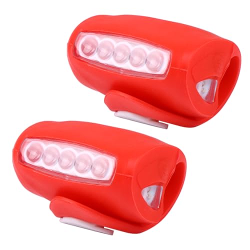 Balacoo 7led Tail Light for Bike 2pcs Cycling Headlight Taillight Led Lights Easy Install for Safety Riding