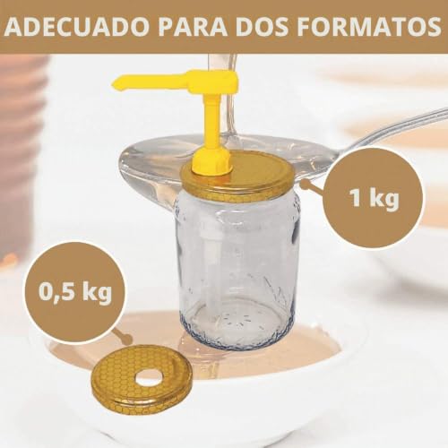 Miniatura 3 de Enologia Balducci Onetti Dosamiele Dispensador Para Maceta De Miel El Frasco No Está Incluido