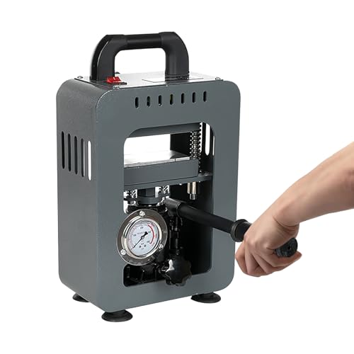 Prensa térmica portátil 8T con placas duales 2.3 x 4.7in
