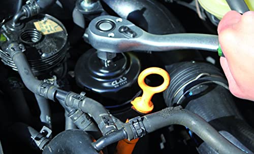 CLAS Equipements - Coffret 30 Douilles Filtres à Huile Multimarque et Universel,30 Tailles pour Facilement Démonter votre Filtre à Huile - HU 1999