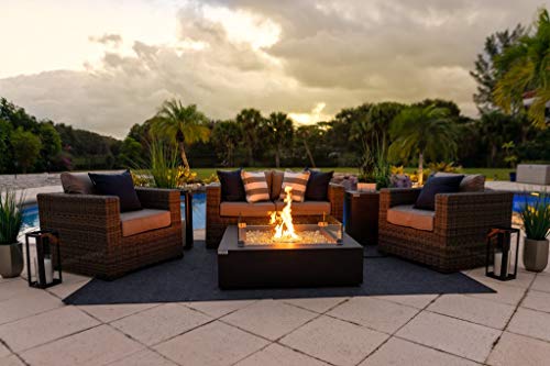 42-x-42-Square-Modern-Concrete-Fire-Pit-Table-w-Glass-Guard-and-Crystals-in-Brown-by-AKOYA-Outdoor-Essentials-Amber