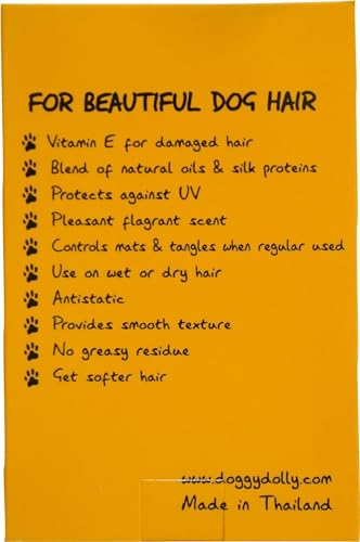 DOGGYDOLLY Hunde Fellpflege Silk Coat