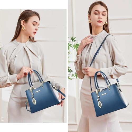 Bolso Pequeño Al Hombro Blue.Sensor Para Mujer - Sintético, Compacto, Ideal Para El Día A Día