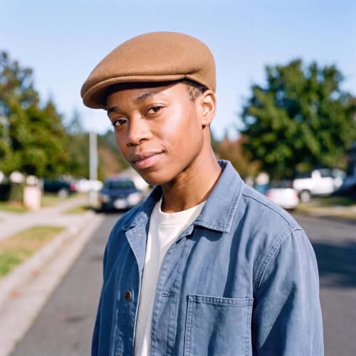 Image of Kangol Seamless Wool 507 Hat - Deep Plum /L Ivy Caps & Flat Caps