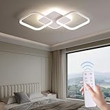 AVEC TÉLÉCOMMANDE : Vous pouvez régler progressivement la luminosité de ce plafonnier de 10% à 100% et la température de couleur de 2700K à 6500K via la télécommande, selon vos besoins. Solution idéale pour un éclairage personnalisé;